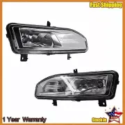 Set Left & Right Fog Lights Fit 2017-2019 Nissan Kicks/Leaf/Rogue/Versa Note (for: Nissan)