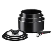 Tefal Ingenio Easy On Non-Stick 7 Piece Saucepan Set L1599602