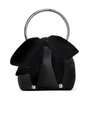 Jimmy Choo Silk And Velvet Shoulder Bag