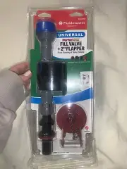 Fluidmaster Universal PerforMAX Fill Valve + Flapper EASY INSTALL 402CARHR