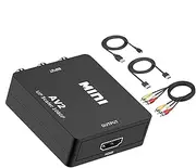 Av Cable for TV - Video Audio Converter Adapter, Video Adapter Cable Video | No Driver Required Composite Cvbs Audio Video Converter, to Converter for TV Boxes, Thanksgiving Home Room
