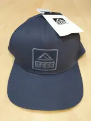 NWT Reef Hat Jones Semi Curve Cap Dark Navy One Size Fits Most OSFM Embroidered
