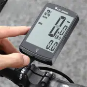Wireless Cycling Computer 3.4 Inch Waterproof Bicycle Speedometer USB Charging
