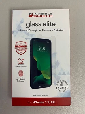ZAGG InvisibleShield Glass Elite Screen Protector for iPhone 11 / XR NEW