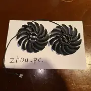 Replacement Cooler Cooling Fan Pair For MSI Armor RX 580 570 480 470