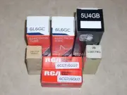 ROCKOLA JUKEBOX AMPLIFIER TUBE KIT FOR MODELS 1455 1458 1462 AND 1465