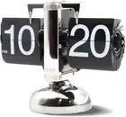 [Retro Style] Flip Desk Shelf Clock - Classic Mechanical-Digital Display Battery