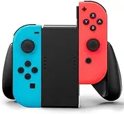 Syekcl Switch Grip Handle Bracket Support Holder, Hand Grips for Nintendo Switch Controllers Joycon Comfort Grip Compatible with Nintendo c (Black)