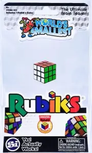 World's Smallest Rubik's Cube 3-D Puzzle Toy by Super Impulse #503