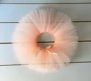 Peach Tutu, Cake Smash, Skirt, Birthday, 6 Months To 3 Years, Baby Girl Toddler