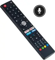 [ALLIMITY] GCBLTV02BDBBT Replacement Voice Remote fit for Kogan Smart 4K UHD LED TV Android TV Series 9 XU9210 XU9220 XU9250 XU9230 KALED65XU9250STA KALED65XU9250STB KALED50XU9220STA KALED55XU9220STA