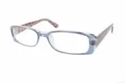 Moda Vision 8004 Women's Designer European Style Reading Glasses in Blue +2.00