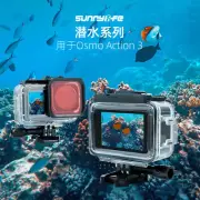 For Osmo Action 5Pro/4/3 Waterproof Case Camera Diving Filter Protective Cover