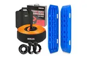 X-BULL 4WD Recovery Kit Snatch Strap Soft shackles Snatch Block Pulley With Recovery tracks Gen2.0 Blue