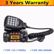 QYT-KT8900 25W VHF UHF Mobile Radio Mini-Sized Dual Band Transceiver High Power