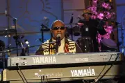 Stevie Wonder during TNT's "A Very Special Christmas" concert cele- Old Photo 3