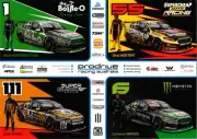 V8 SUPERCARS RACING TEAM POSTER, MOTOR CARS, FORD, HOLDEN, BATHURST,BROCK,books1
