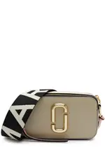 Marc Jacobs The Snapshot Core Leather Cross-body bag - Beige ONE SIZE