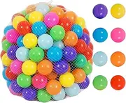 Soft Play Balls - Soft Multipurpose Play Balls,50PCS Children Portable, Colorful Ball Pit Balls for Tent, Bounce House