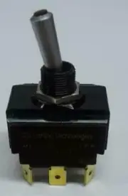 LT-2561-601-012 Carling On-Off-On Red Lit Tip Double Pole Toggle Switch