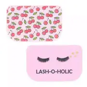 PINK Sassy+Chic Eyelash Case Cherry OR Lashes YOU CHOOSE