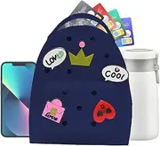 [Generic] Cute Silicone Backpack,Waterproof Silicone Backpack Cute Jelly - Adjustable Purse Cartoon Lightweight Travel Bag for Women