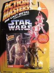 Action Masters - Metal Collectible - Star Wars - 2¼" C-3PO Figure - 1994