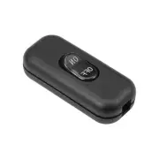 Inline Cord Switch AC 250V 6A On-Off Control DPST Switch 2.4 x 1 Inch/Black