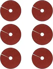 6x Rubber Mulch Tree Rings,Tree Protector Mats Disc Lawn Tree Protection Weed Mat 24 inch for Yard Outdoor Indoor Landscaping