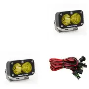 Baja Designs S2 Sport Driving Combo Pattern Pair LED Work Light - Amber | 547813