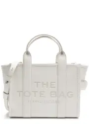 Marc Jacobs The Tote Mini Leather Tote - White One Size