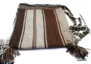 Handmade Sheep Wool Chuspa Traditional Fabric Andean Culture Cusco