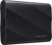 Samsung MU-PG2T0B/EU Portable SSD T9, 2TB, 2000MB/s Read, 2000MB/s Write, USB 3.2 Gen.2x2, External Hard Drive for Professional Users, Compatible with Mac, PC, Smartphone and 12K Cameras