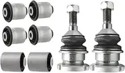 8PCS Rear Suspension Lower Control Arm Bushing Kit Compatible For Benz W164 W166 W251 R300 R350 ML350 GL350 GL450