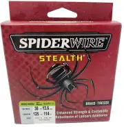 Fishing Line Braided Moss Green Spiderware Stealth 30lb 124