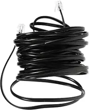 LABRIMP Telephone Cable PC Extension Cord for Landline Phones Durable Easy to Install Stable Signal for Telephones Modems and Answering Machines