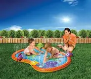 Sprinkling Fun Play Mat Baby Swim Pool Water Sprinkler Summer Fun NEW in Box