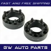 2 PCs 1.5" HUB CENTRIC WHEEL SPACER 6X5.5 or 6x139.7 CB 78.1mm 14X1.5 CHEVY GMC