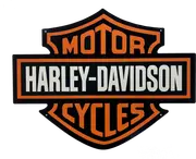 Large Harley Davidson Motor Cycles Metal Shield Wall Sign