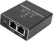 Ethernet Splitter 1 to 3 Network Adapter, 1000Mbps LAN Splitter, RJ45 Ethernet Switch Network Splitter, for Cat 6 7 8 Cable