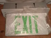 Thin Green LED Emergency Exit Sign