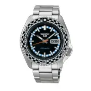 Seiko 5 Sport Watch Checker Flag Dial Black Special Edition SRPK67K1