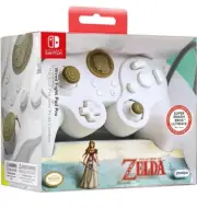 Official Nintendo Switch Wired Fight Pad Pro [ Zelda White Special Edition ] NEW