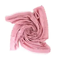 在飛比找HOTAI購優惠-【COACH】 大C莫代爾棉薄方巾-粉色