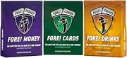 Fore! Cards Game Bundle - 3 On-Course Golf Games, Tons of Fun!