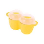 Progressive Prep Solutions Microwave Poach Perfect 2-Egg Cooker - Yellow