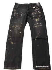 One Teaspoon Streetwear Mens Cowboy Jeans Mr Golds NWT Size 34R