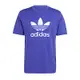 Adidas Trefoil T-Shirt [IR7982] 男 短袖 上衣 T恤 運動 經典 三葉草 基本款 藍紫