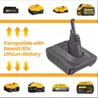 Battery Adapter For Dewalt 18V to Dyson V7 V8 SV10 Cordless Series Converter
