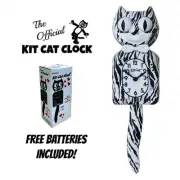 WHITE TIGER KIT CAT CLOCK 15.5" Official Kit-Cat Klock MADE IN USA Free Battery